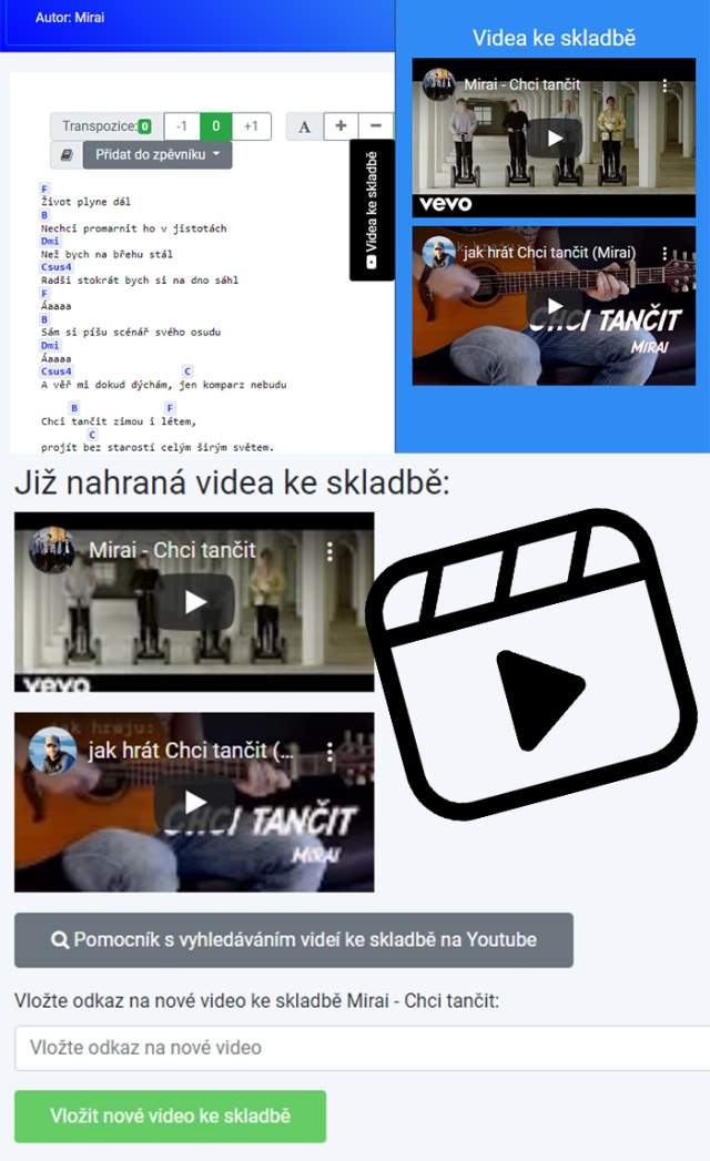 Jak vložit video?